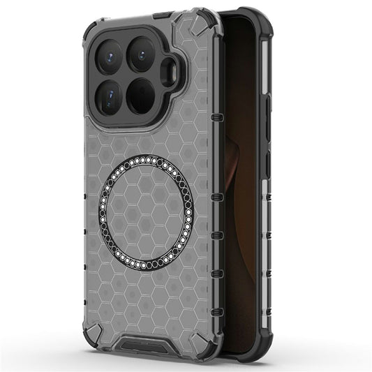 Husa MagSafe pentru Xiaomi 15T Pro, Techsuit, HoneyComb Shield, Neagra