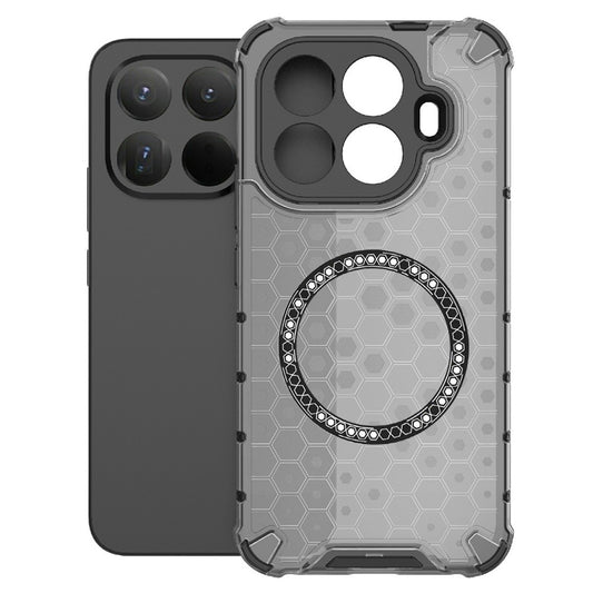 Husa MagSafe pentru Xiaomi 15T Pro, Techsuit, HoneyComb Shield, Neagra