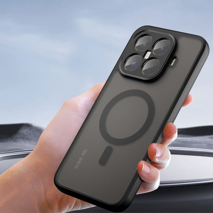 Husa MagSafe pentru Xiaomi 15T Pro, Techsuit, PureFrost, Neagra Satinata