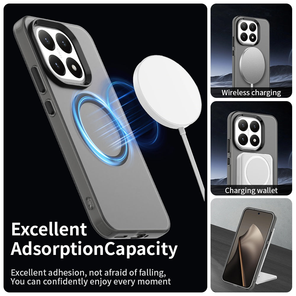 Husa MagSafe pentru Xiaomi 15T, Techsuit, CandyCase, Neagra