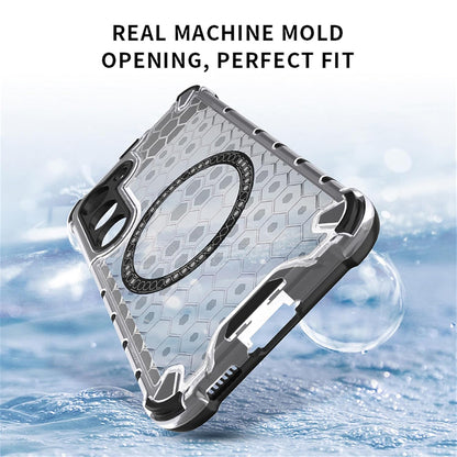 Husa MagSafe pentru Xiaomi 15T, Techsuit, HoneyComb Shield, Albastra