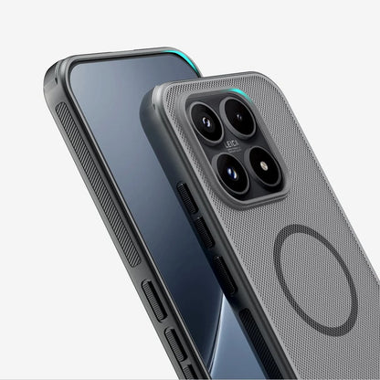 Husa MagSafe pentru Xiaomi 17, Nillkin, Super Shield Pro, Neagra Transparenta