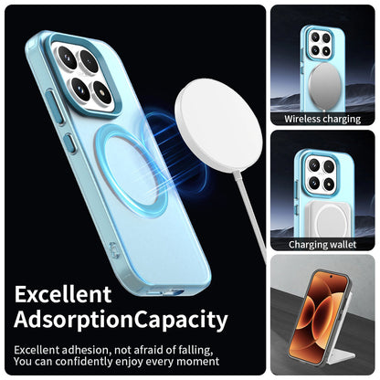 Husa MagSafe pentru Xiaomi 17, Techsuit, CandyCase, Albastra