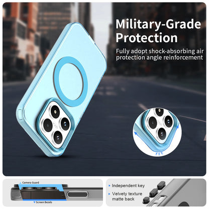 Husa MagSafe pentru Xiaomi 17, Techsuit, CandyCase, Albastra