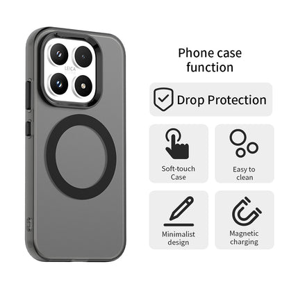 Husa MagSafe pentru Xiaomi 17, Techsuit, CandyCase, Neagra