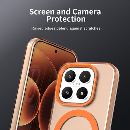 Husa MagSafe pentru Xiaomi 17, Techsuit, CandyCase, Portocalie