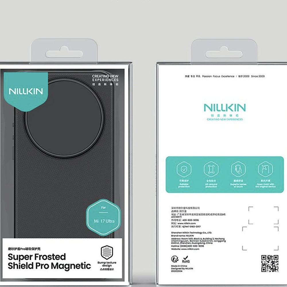 Husa MagSafe pentru Xiaomi 17 Ultra, Nillkin, Super Shield Pro, Neagra