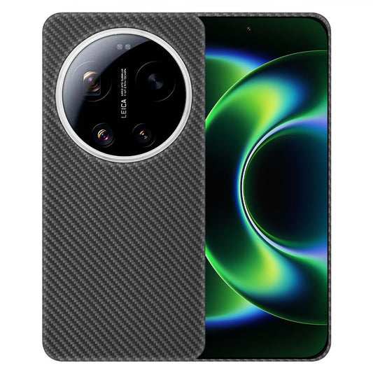 Husa MagSafe pentru Xiaomi 17 Ultra, Techsuit, Aramid Fiber, Neagra