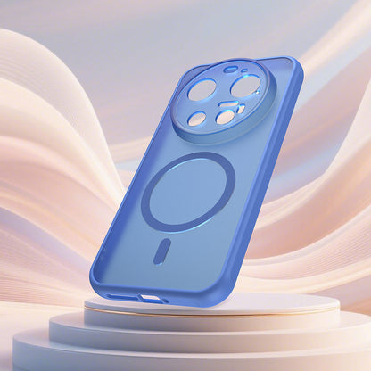 Husa MagSafe pentru Xiaomi 17 Ultra, Techsuit, HaloFrost II, Albastra