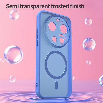 Husa MagSafe pentru Xiaomi 17 Ultra, Techsuit, HaloFrost II, Albastra