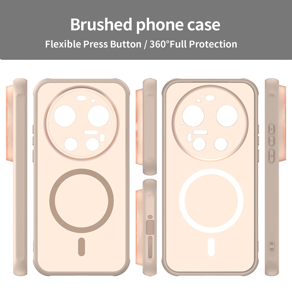 Husa MagSafe pentru Xiaomi 17 Ultra, Techsuit, HaloFrost II, Aurie