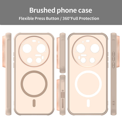 Husa MagSafe pentru Xiaomi 17 Ultra, Techsuit, HaloFrost II, Aurie