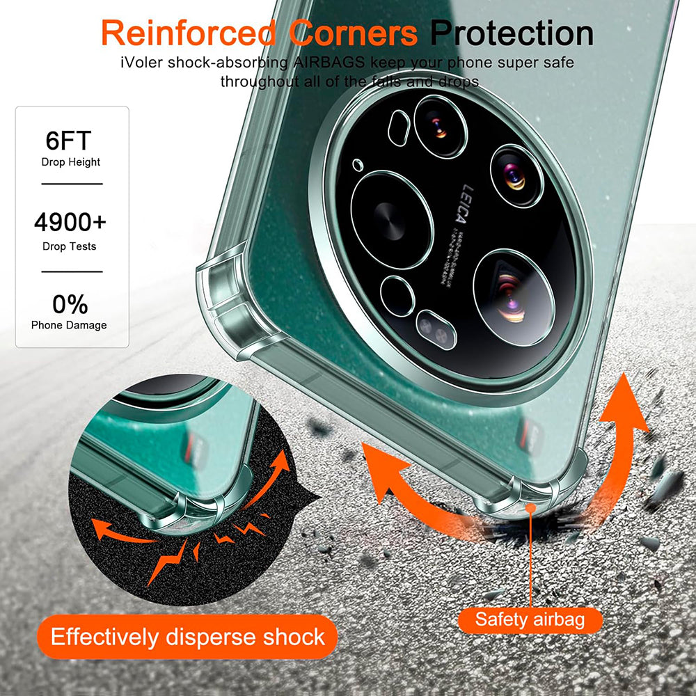 Husa MagSafe pentru Xiaomi 17 Ultra, Techsuit, Shockproof, Transparenta