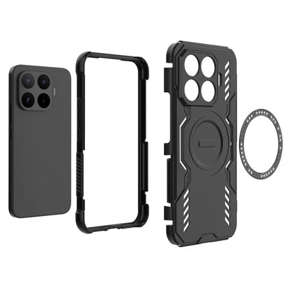 Husa MagSafe pentru Xiaomi 17T Pro, Techsuit, ArmorMag, Neagra