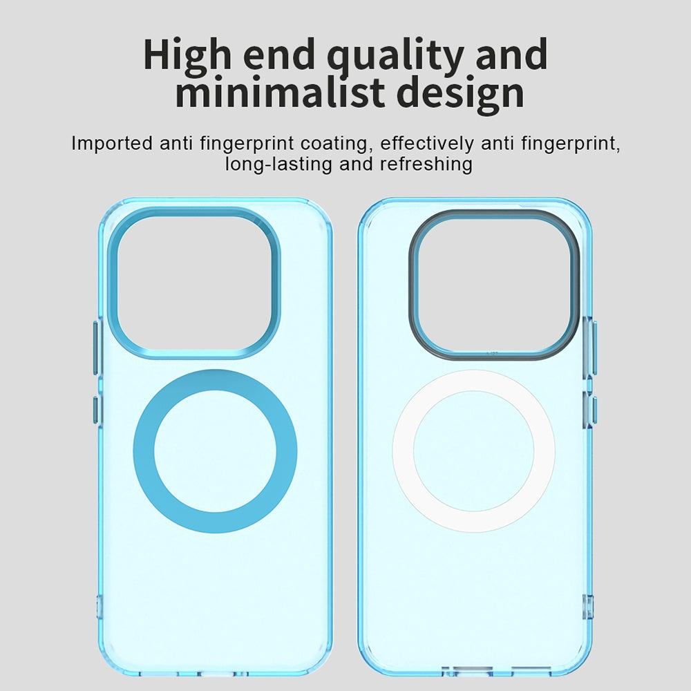Husa MagSafe pentru Xiaomi 17T Pro, Techsuit, CandyCase, Albastra