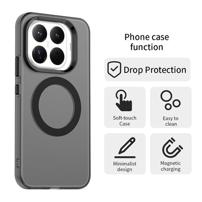 Husa MagSafe pentru Xiaomi 17T Pro, Techsuit, CandyCase, Neagra