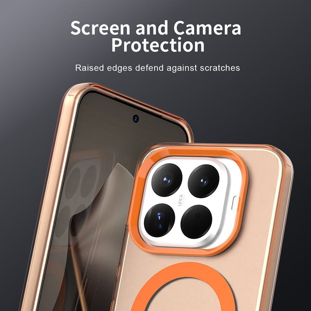 Husa MagSafe pentru Xiaomi 17T Pro, Techsuit, CandyCase, Portocalie