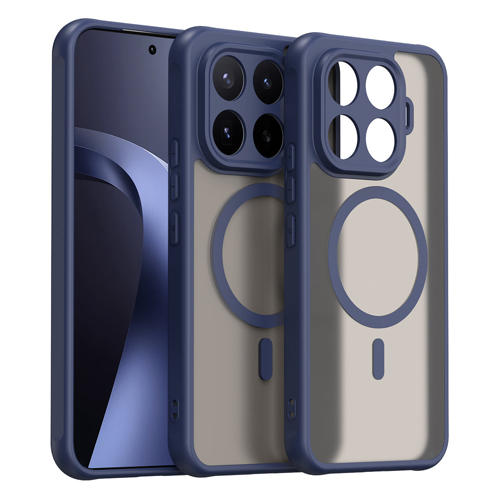 Husa MagSafe pentru Xiaomi 17T Pro, Techsuit, HaloFrost II, Bleumarin