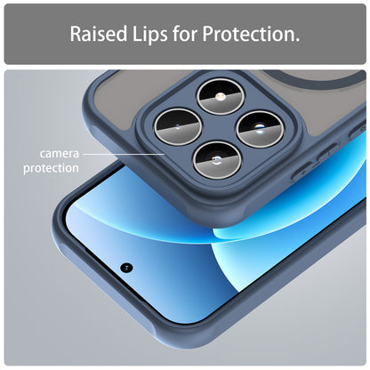 Husa MagSafe pentru Xiaomi 17T Pro, Techsuit, HaloFrost II, Bleumarin