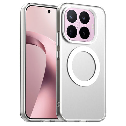 Husa MagSafe pentru Xiaomi 17T, Techsuit, CandyCase, Alba