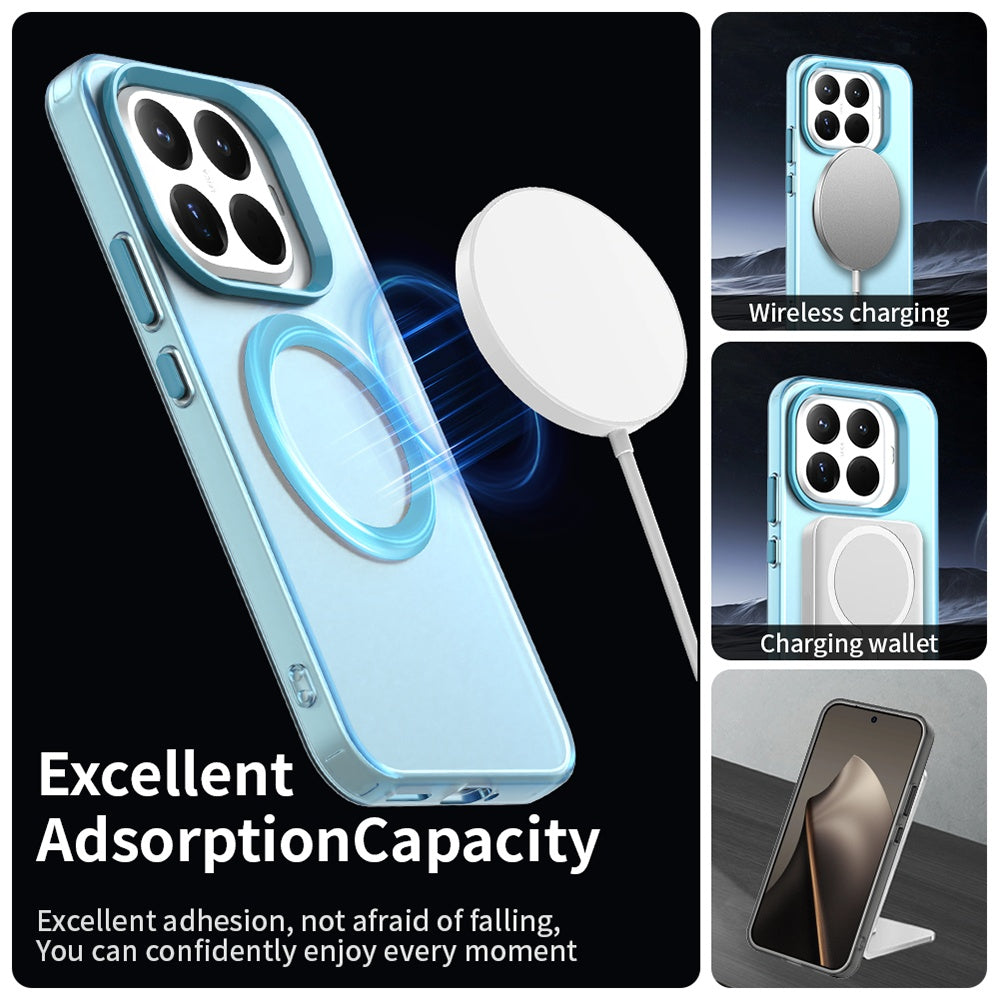 Husa MagSafe pentru Xiaomi 17T, Techsuit, CandyCase, Albastra