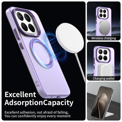 Husa MagSafe pentru Xiaomi 17T, Techsuit, CandyCase, Mov