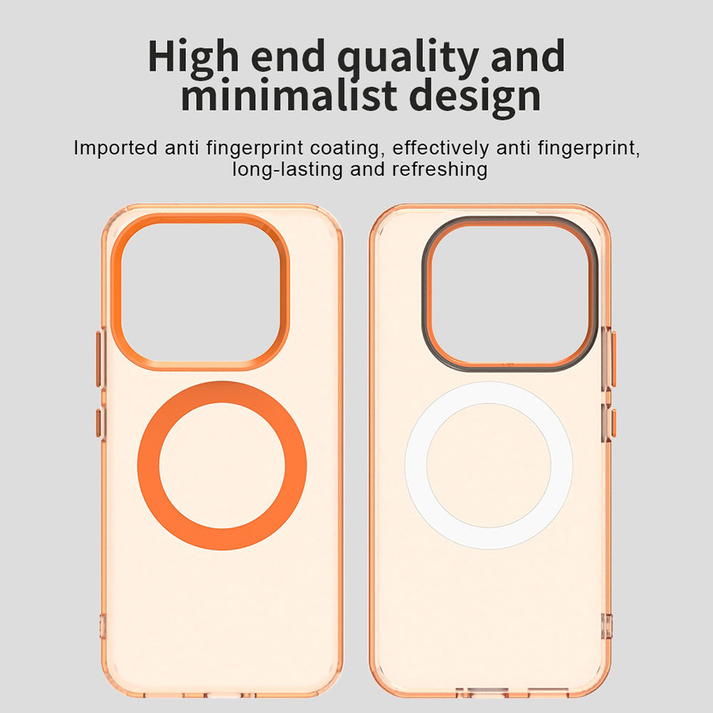 Husa MagSafe pentru Xiaomi 17T, Techsuit, CandyCase, Portocalie