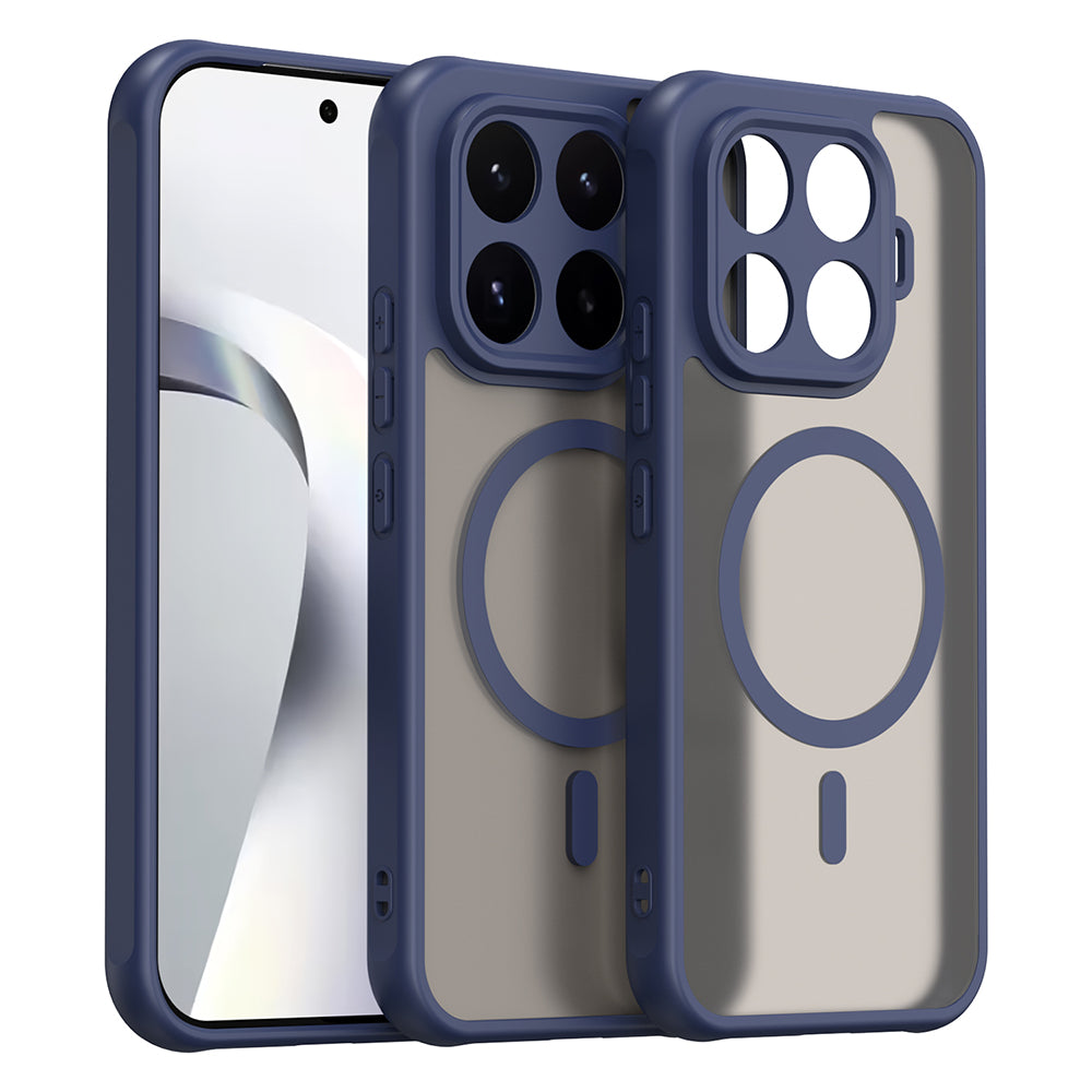 Husa MagSafe pentru Xiaomi 17T, Techsuit, HaloFrost II, Bleumarin