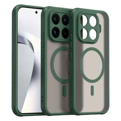 Husa MagSafe pentru Xiaomi 17T, Techsuit, HaloFrost II, Verde