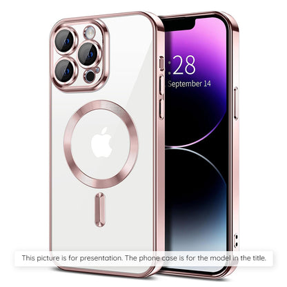 Husa MagSafe pentru Xiaomi 17T, Techsuit, Luxury Crystal, Roz