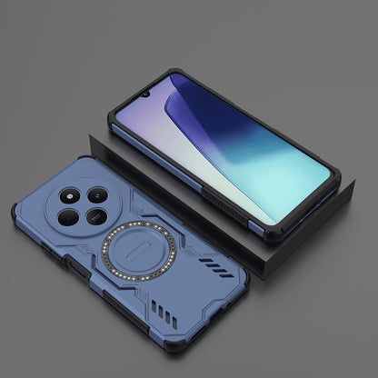 Husa MagSafe pentru Xiaomi Poco C75 / Redmi 14C, Techsuit, ArmorMag, Albastra