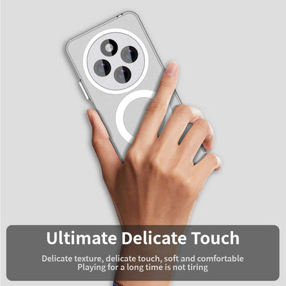 Husa MagSafe pentru Xiaomi Poco C75 / Redmi 14C, Techsuit, CandyCase, Alba