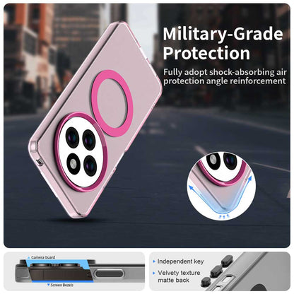 Husa MagSafe pentru Xiaomi Poco C75 / Redmi 14C, Techsuit, CandyCase, Roz