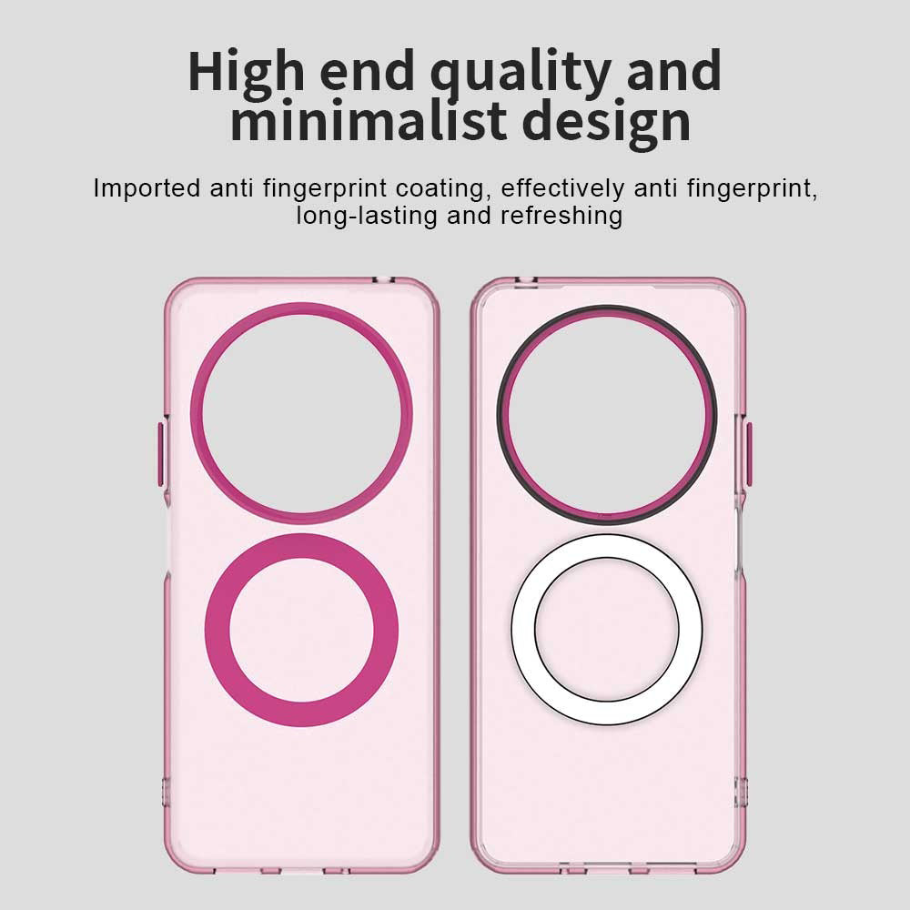 Husa MagSafe pentru Xiaomi Poco C75 / Redmi 14C, Techsuit, CandyCase, Roz