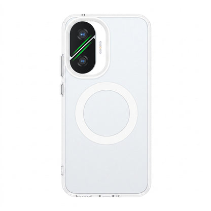 Husa MagSafe pentru Xiaomi Poco F7, Techsuit, CandyCase, Alba