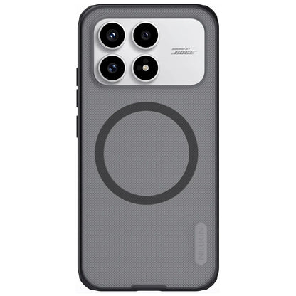 Husa MagSafe pentru Xiaomi Poco F8 Pro, Nillkin, Super Shield Pro, Neagra Transparenta
