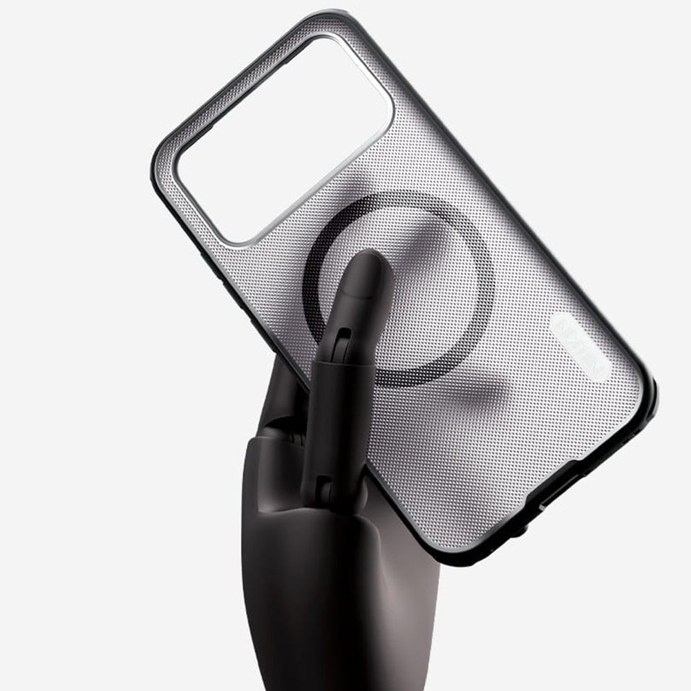 Husa MagSafe pentru Xiaomi Poco F8 Pro, Nillkin, Super Shield Pro, Neagra Transparenta