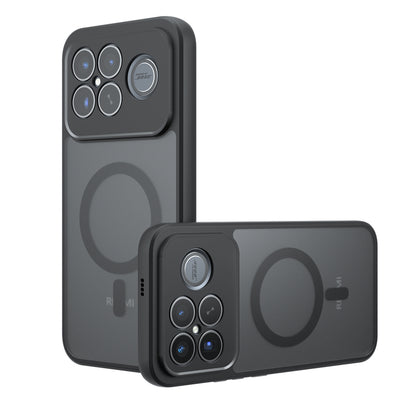 Husa MagSafe pentru Xiaomi Poco F8 Ultra, Techsuit, PureFrost, Neagra Satinata