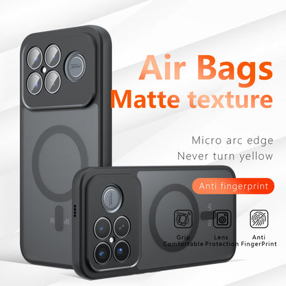 Husa MagSafe pentru Xiaomi Poco F8 Ultra, Techsuit, PureFrost, Neagra Satinata