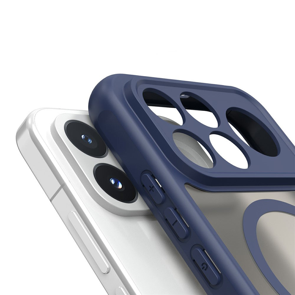 Husa MagSafe pentru Xiaomi Poco F9 Pro, Techsuit, HaloFrost II, Bleumarin