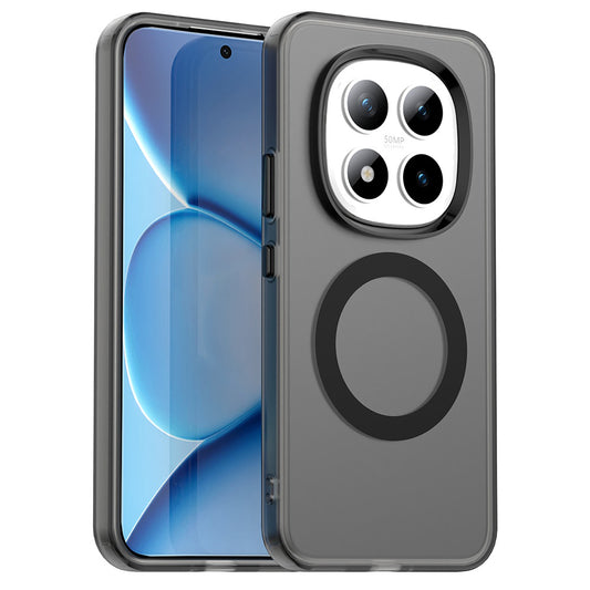 Husa MagSafe pentru Xiaomi Poco M8 Pro / Redmi Note 15 Pro+ 5G, Techsuit, CandyCase, Neagra