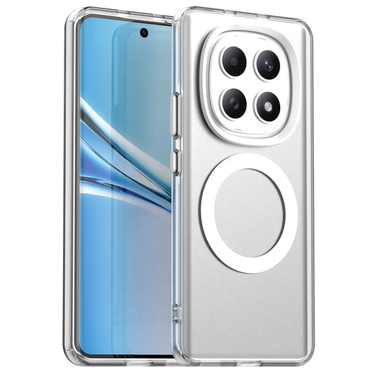 Husa MagSafe pentru Xiaomi Poco M8 / Redmi Note 15 5G / Note 15 4G, Techsuit, CandyCase, Alba