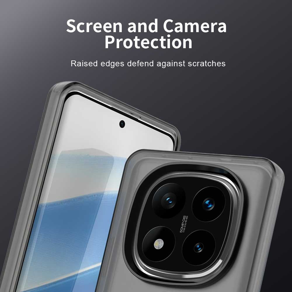 Husa MagSafe pentru Xiaomi Poco X7 / Redmi Note 14 Pro 5G, Techsuit, CandyCase, Neagra