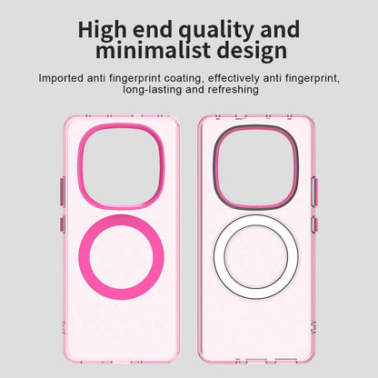 Husa MagSafe pentru Xiaomi Poco X7 / Redmi Note 14 Pro 5G, Techsuit, CandyCase, Roz