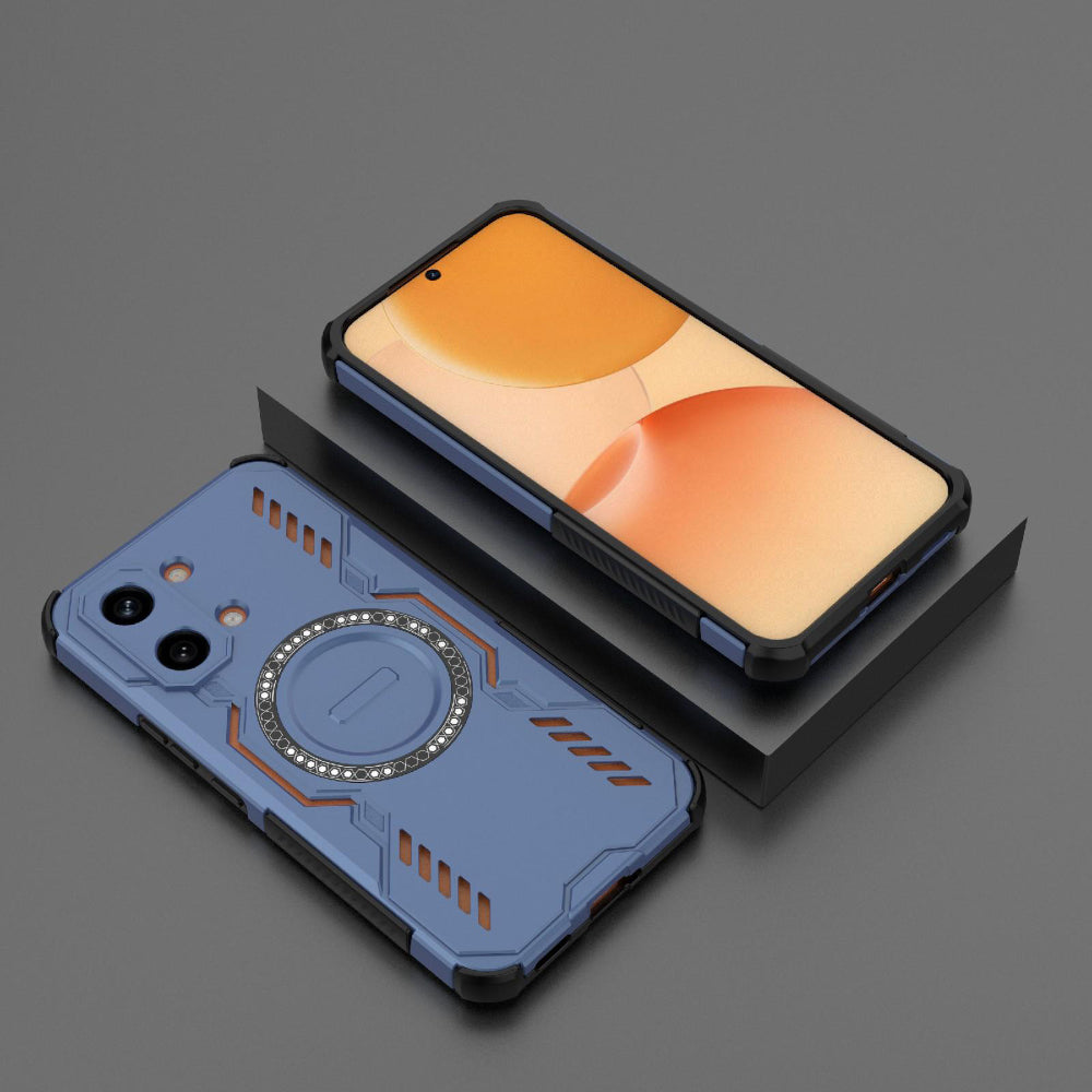 Husa MagSafe pentru Xiaomi Poco X8 Pro Max, Techsuit, ArmorMag, Albastra