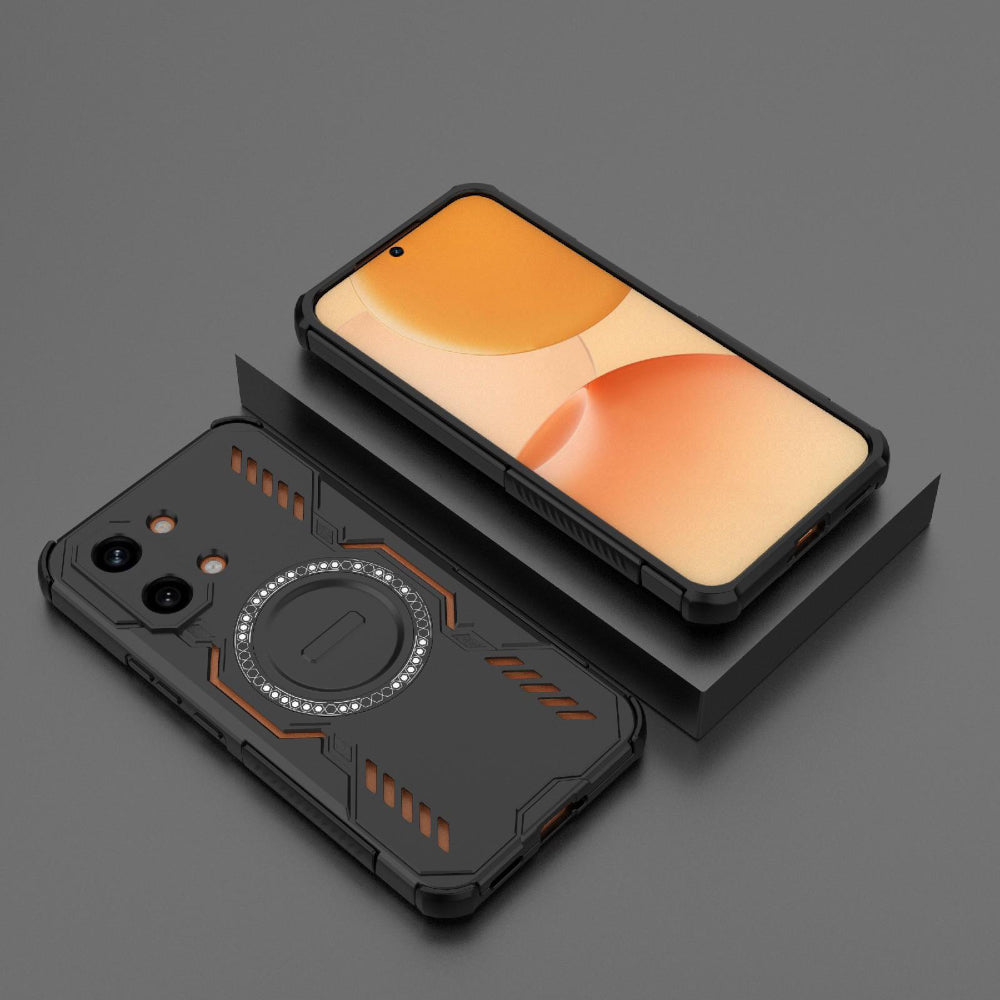 Husa MagSafe pentru Xiaomi Poco X8 Pro Max, Techsuit, ArmorMag, Neagra