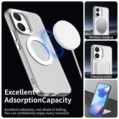 Husa MagSafe pentru Xiaomi Poco X8 Pro Max, Techsuit, CandyCase, Alba
