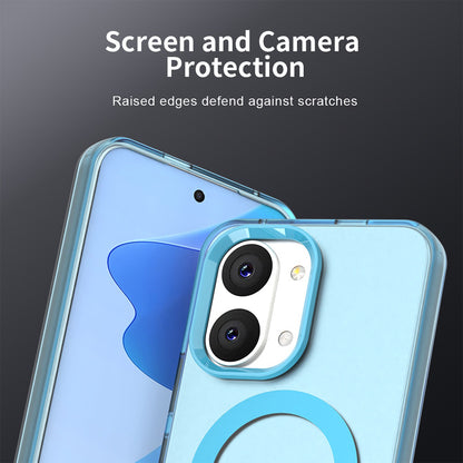 Husa MagSafe pentru Xiaomi Poco X8 Pro Max, Techsuit, CandyCase, Albastra
