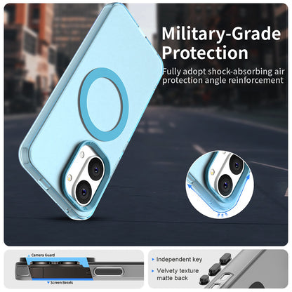 Husa MagSafe pentru Xiaomi Poco X8 Pro Max, Techsuit, CandyCase, Albastra