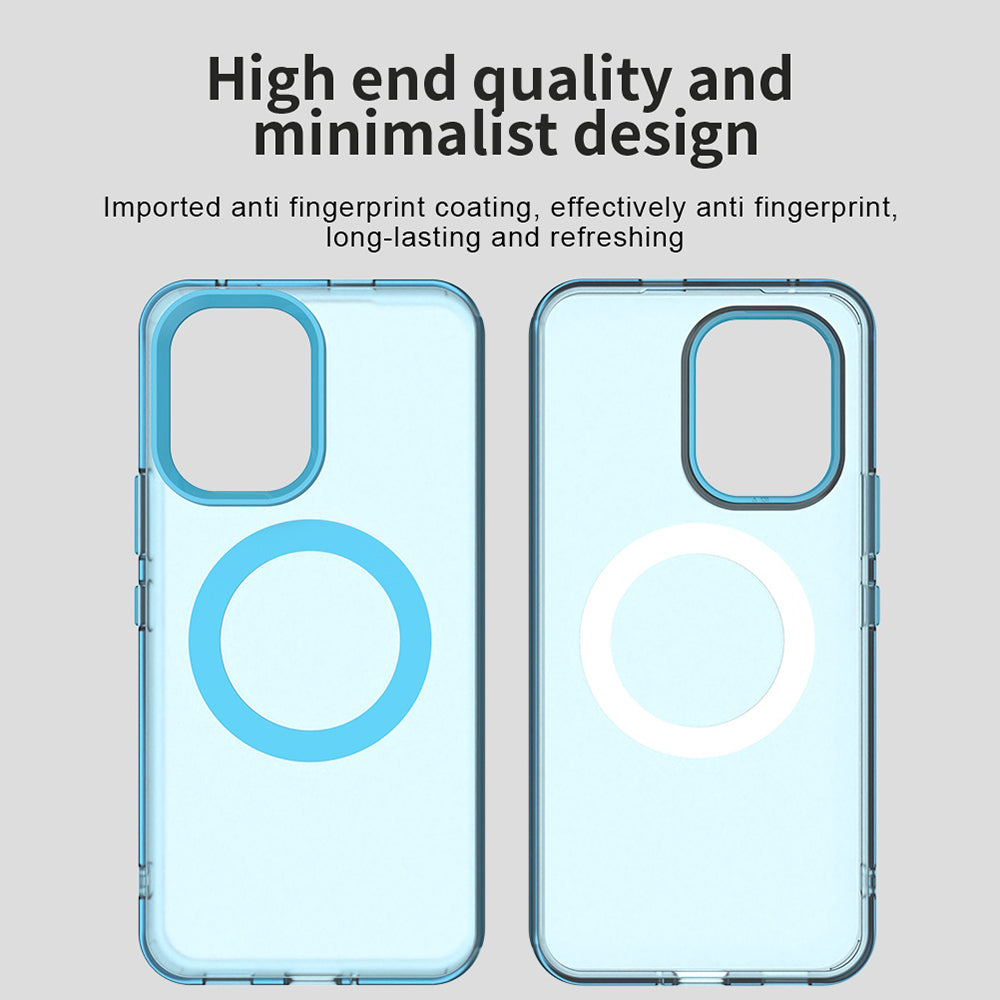Husa MagSafe pentru Xiaomi Poco X8 Pro Max, Techsuit, CandyCase, Albastra